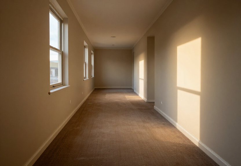 Restored living room in Dundas after flood damage repair